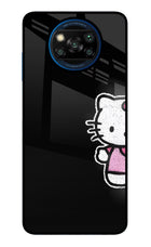 Kitty Charm Poco X3/X3 Pro Glass Case