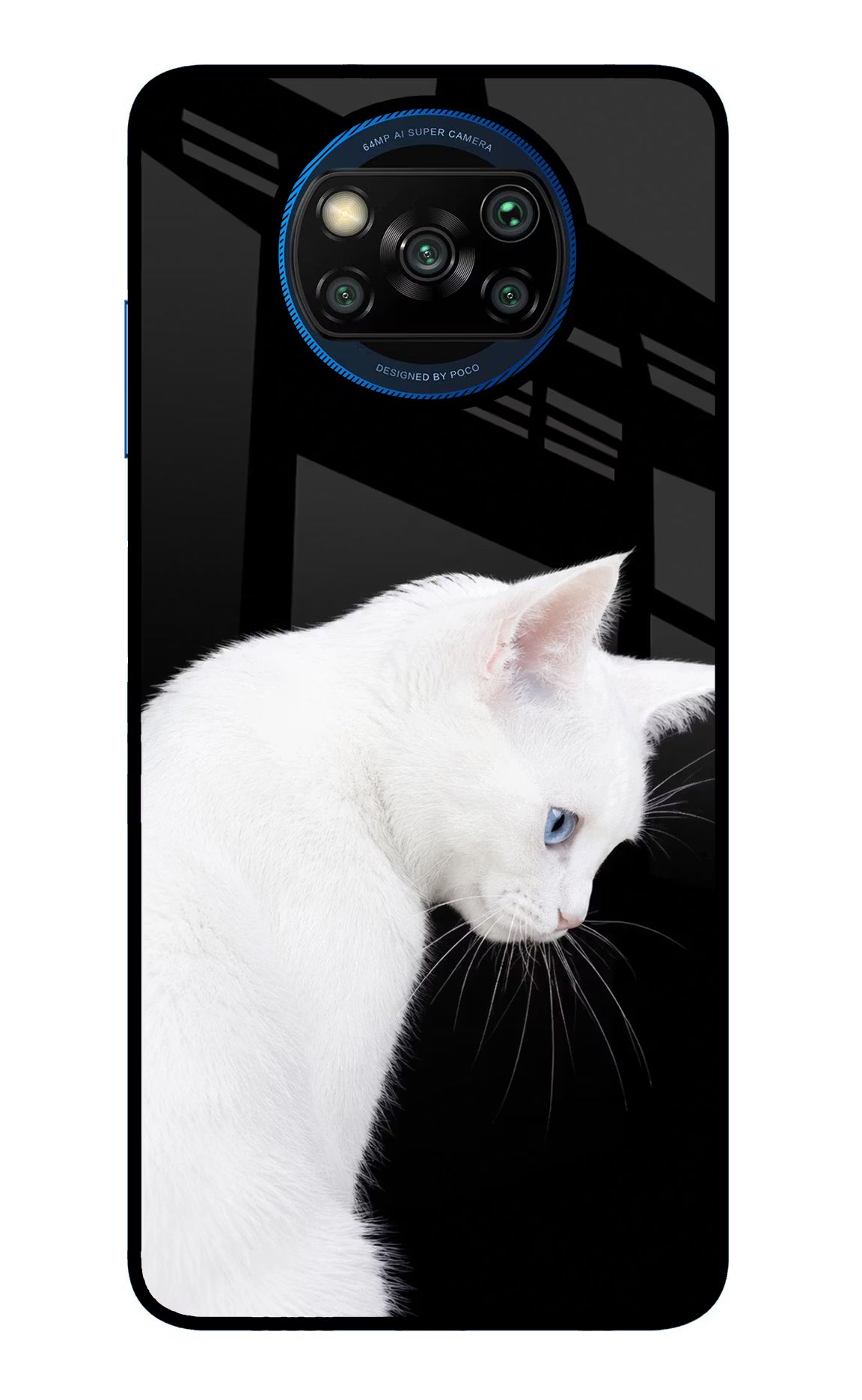 Snow Gaze Poco X3/X3 Pro Glass Case