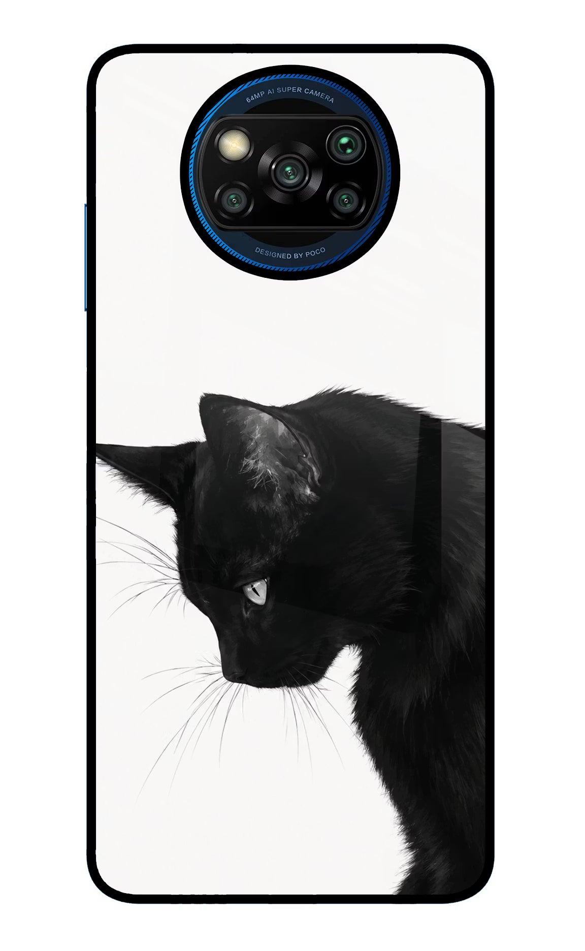 Shadow Gaze Poco X3/X3 Pro Glass Case