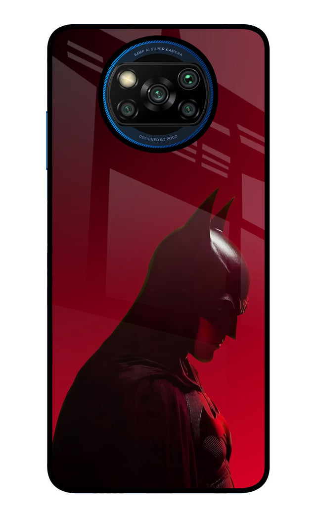 Dark Knight Poco X3/X3 Pro Glass Case