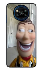 Side Eye Woody Poco X3/X3 Pro Glass Case