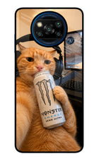 Gamer Cat Energy Poco X3/X3 Pro Glass Case