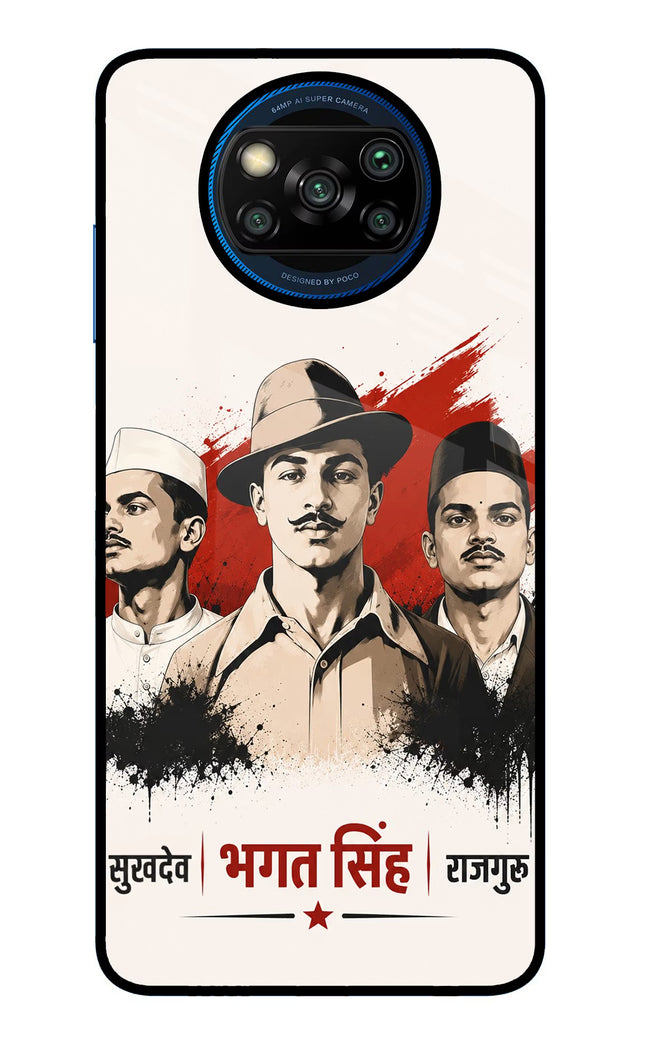 Sardar Patel Iron Will Poco X3/X3 Pro Glass Case