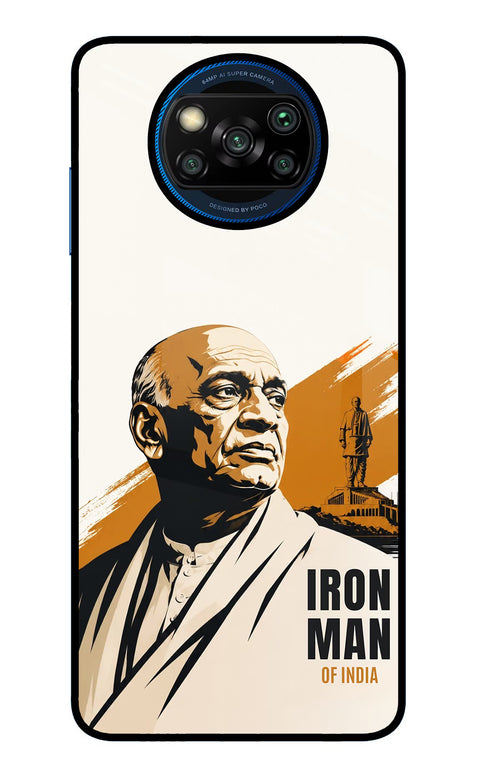 Chandrashekhar Azad Fearless Poco X3/X3 Pro Glass Case