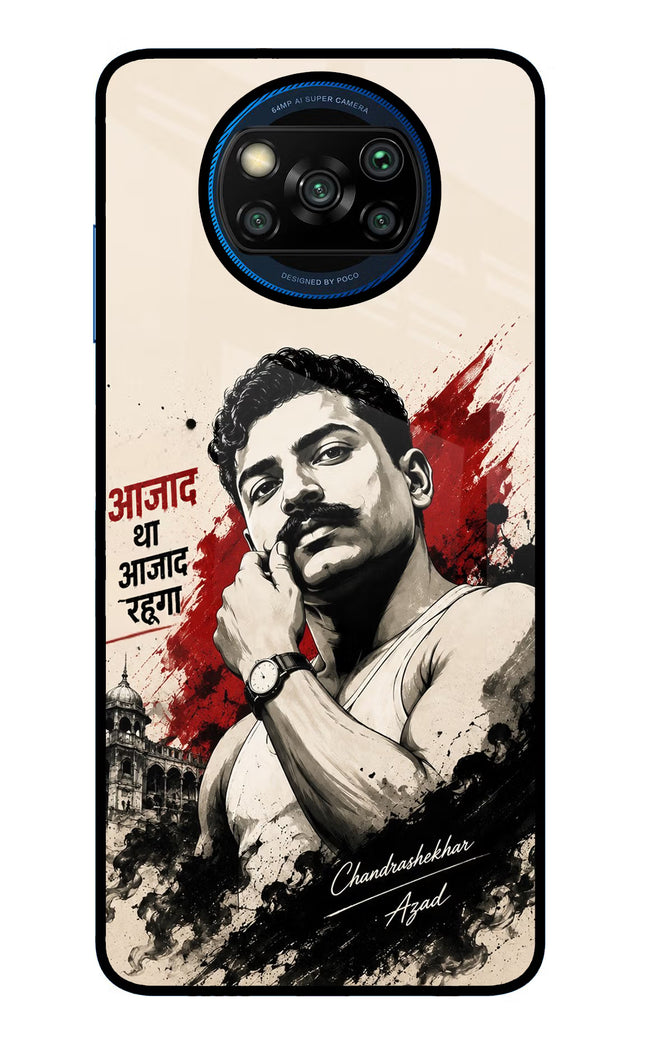 Dr. Ambedkar Visionary Poco X3/X3 Pro Glass Case