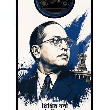 Bhagat Singh Trio Poco X3/X3 Pro Glass Case