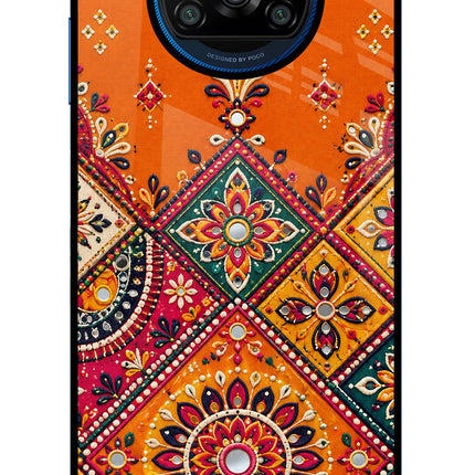 Kutch Glow Poco X3/X3 Pro Glass Case