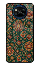 Green Pataka Poco X3/X3 Pro Glass Case