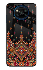 Noir Mehfil Poco X3/X3 Pro Glass Case