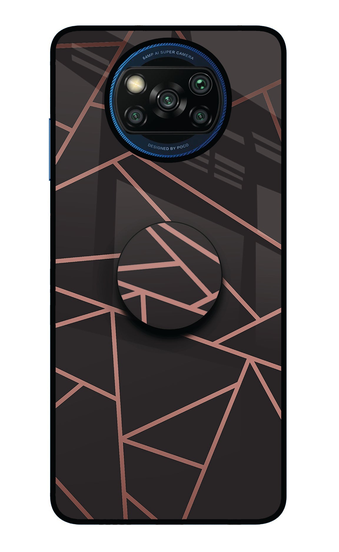 Geometric Pattern Poco X3/X3 Pro Pop Case