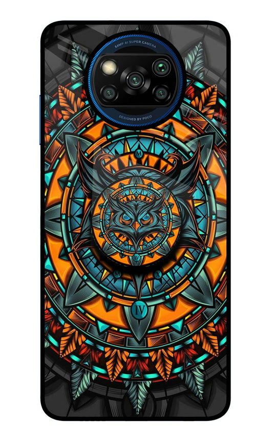 Angry Owl Poco X3/X3 Pro Glass Case