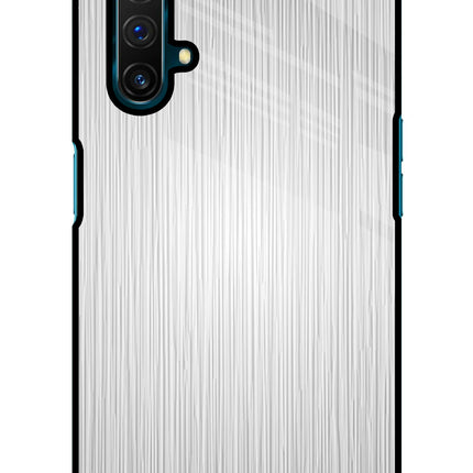 Wooden Grey Texture Realme X3 Glass Case