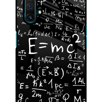 Physics Formula Realme X3 Glass Case
