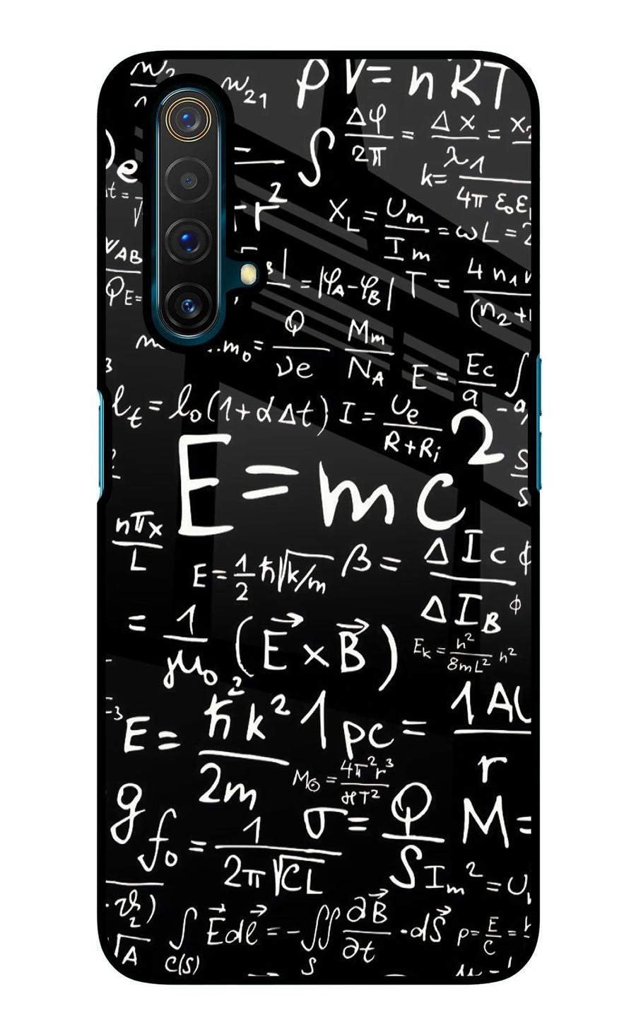 Physics Formula Realme X3 Back Cover, Glass case