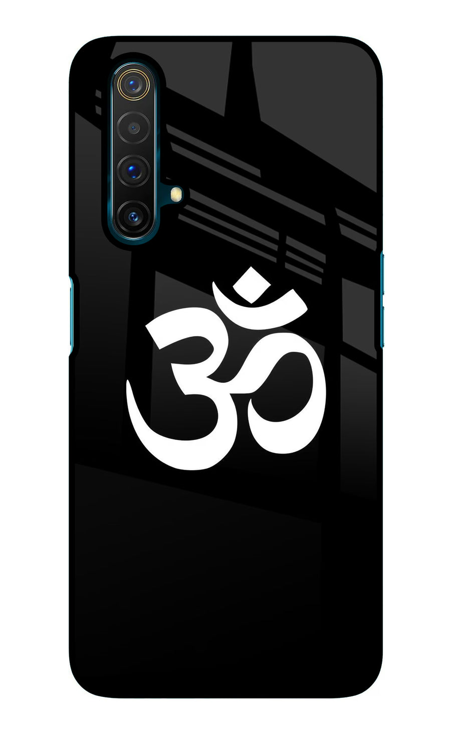 Om Realme X3 Back Cover, Glass case