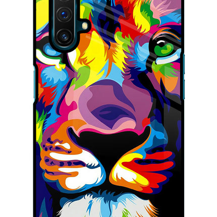 Lion Realme X3 Glass Case