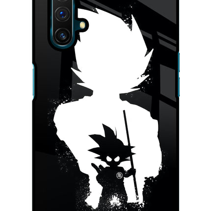 Goku Shadow Realme X3 Glass Case