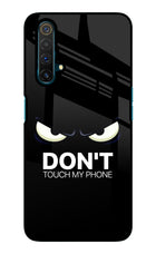 Don'T Touch My Phone Realme X3 Glass Case