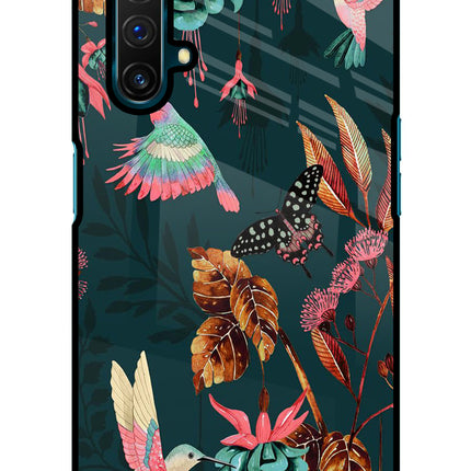 Birds Realme X3 Glass Case