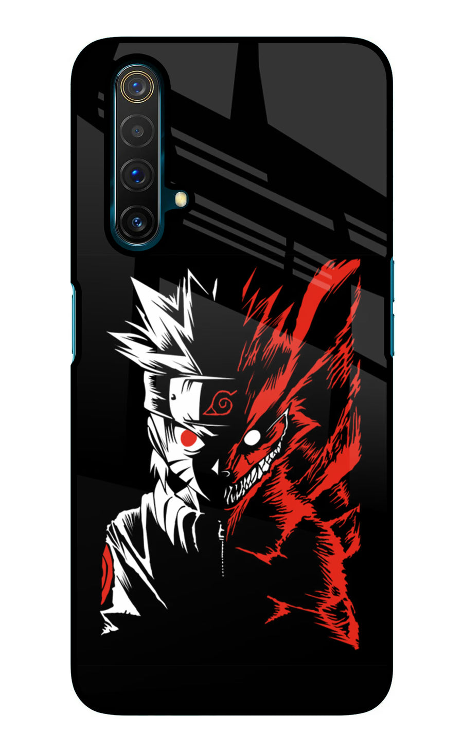 Naruto Two Face Realme X3 Back Cover, Glass case