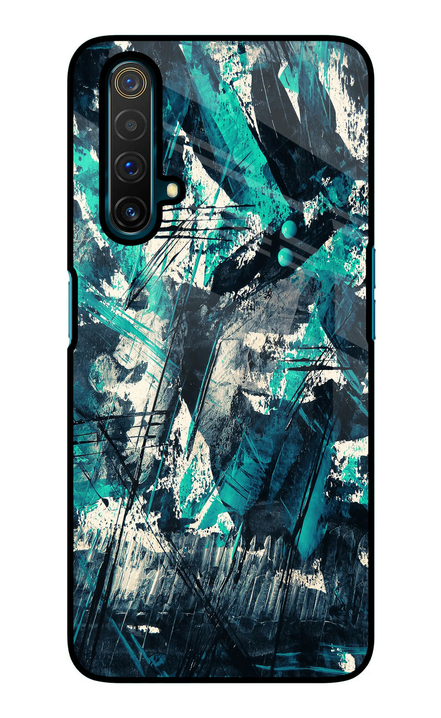Artwork Realme X3 Back Cover, Glass case