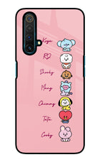 BTS names Realme X3 Glass Case