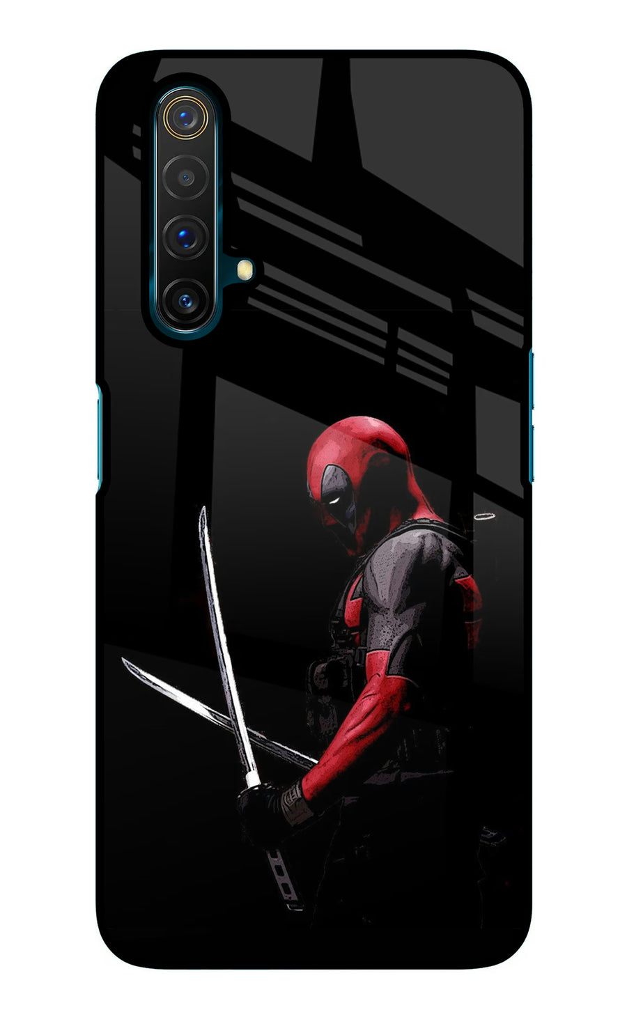 Deadpool Realme X3 Back Cover, Glass case