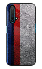 BMW Stripes Realme X3 Glass Case