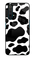 Cow Spots Realme X3 Glass Case