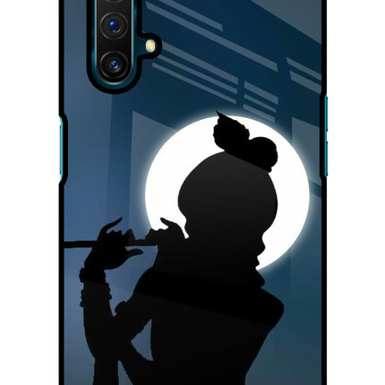 Shri Krishna Silhouette Realme X3 Glass Case