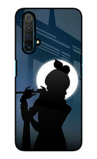 Shri Krishna Silhouette Realme X3 Glass Case