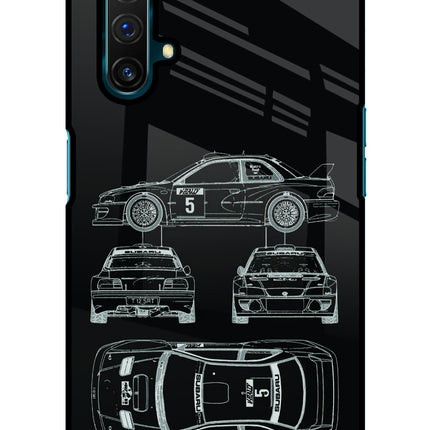 WRC'99 Realme X3 Glass Case