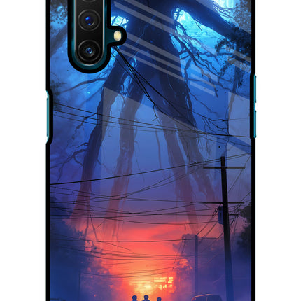 Ordinary Things Shadow Realme X3 Glass Case