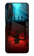 Ordinary Things Downside Up Realme X3 Glass Case