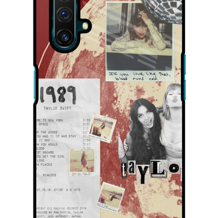Taylor Swift Realme X3 Glass Case