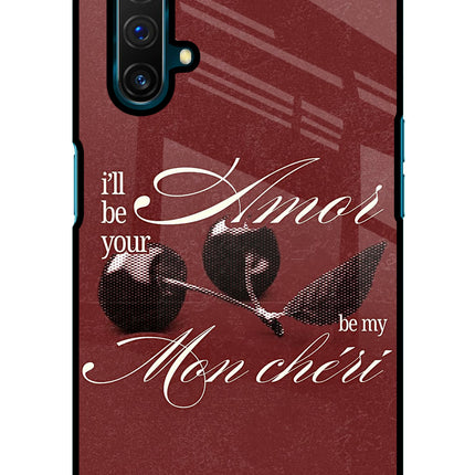 Velvet Cherry Realme X3 Glass Case