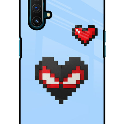 Peter Heart Realme X3 Glass Case