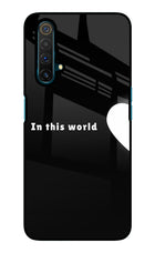 This World Realme X3 Glass Case Back Cover by Casekaro