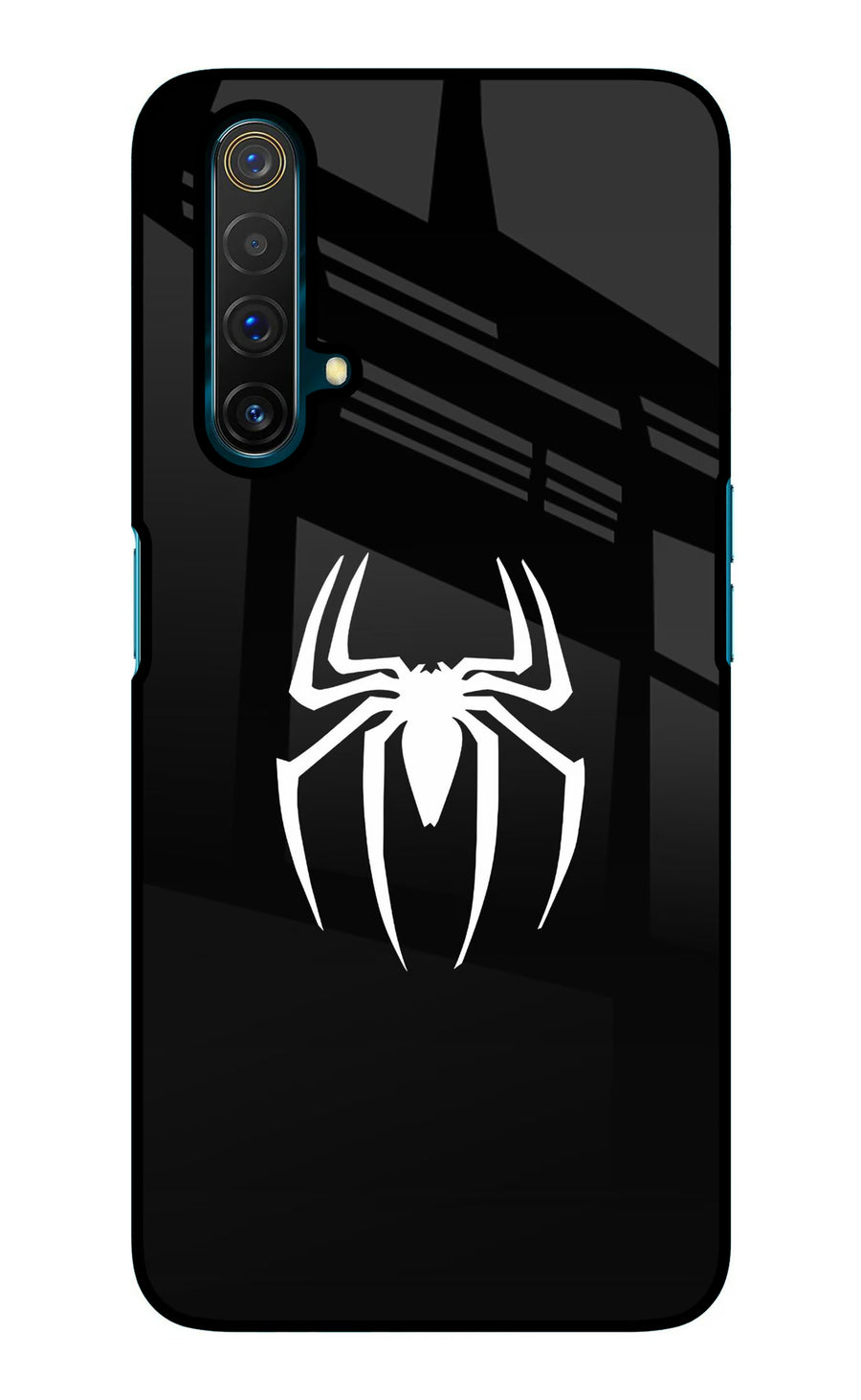 Miles Symbol Realme X3 Back Cover, Glass case