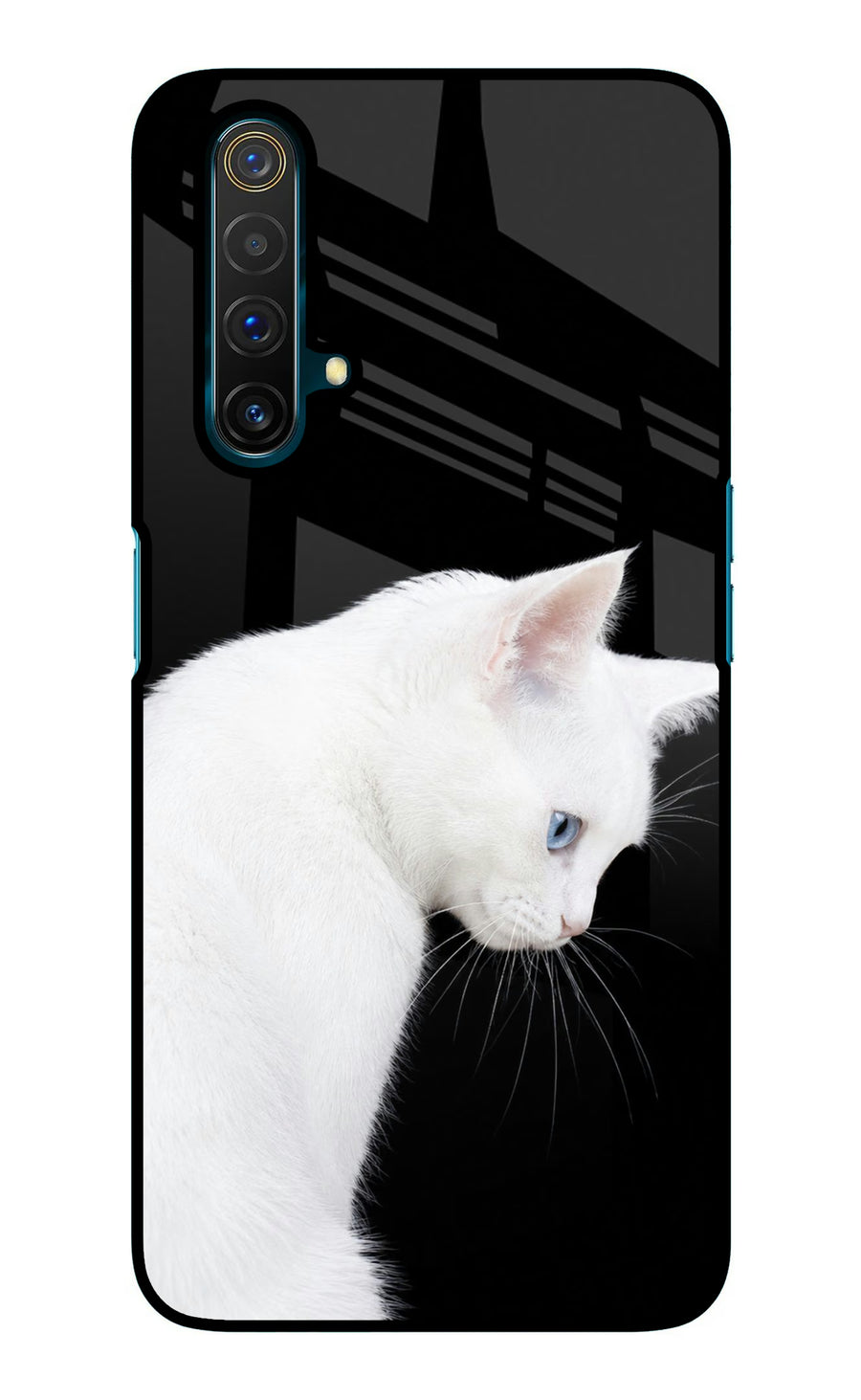 Snow Gaze Realme X3 Back Cover, Glass case