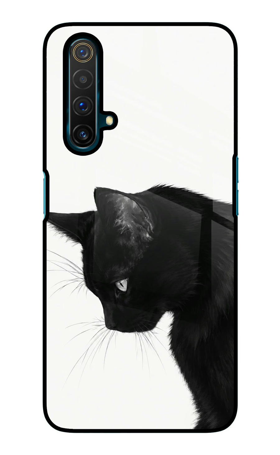 Shadow Gaze Realme X3 Back Cover, Glass case