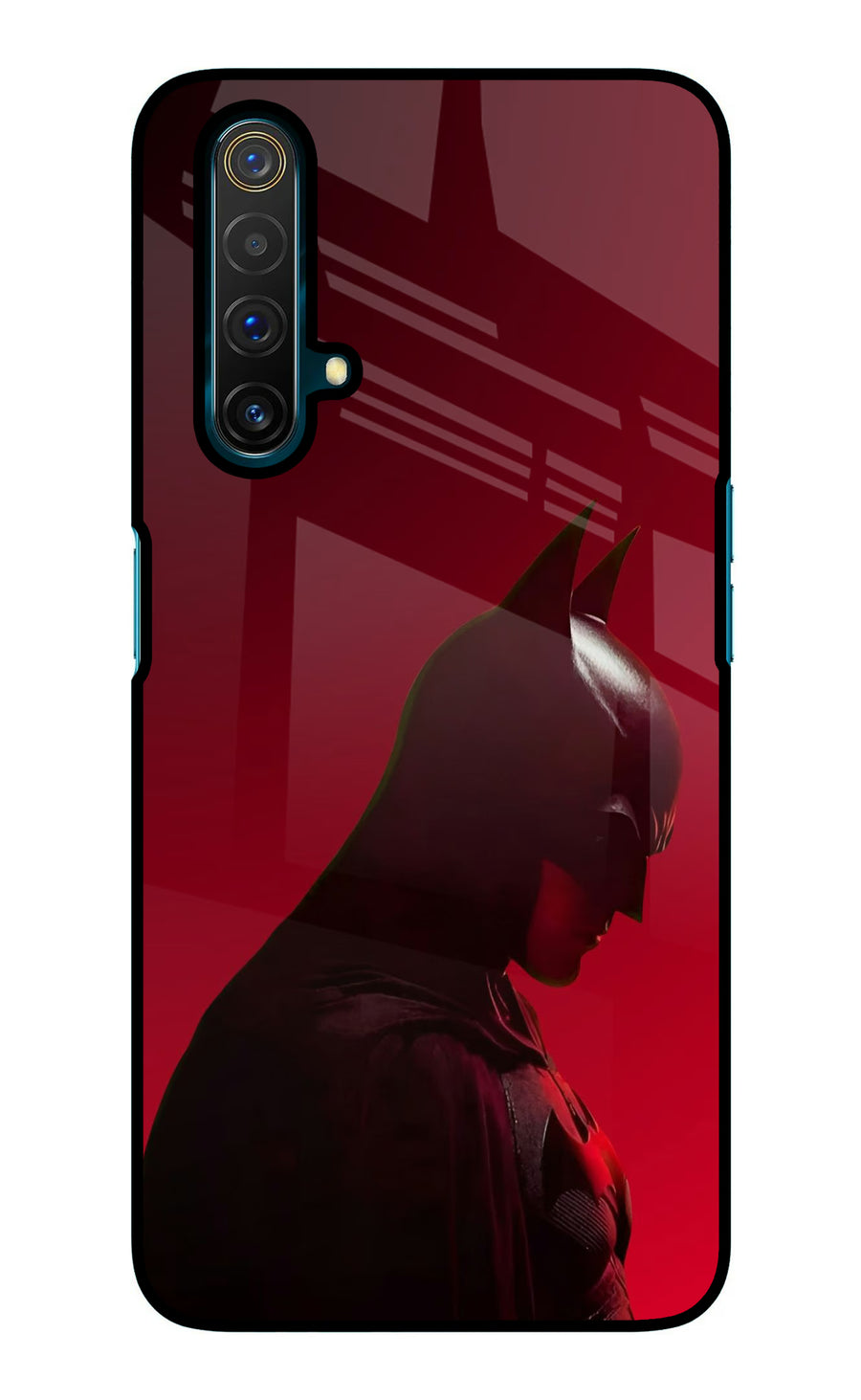 Dark Knight Realme X3 Back Cover, Glass case