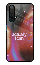 Pink Aura Realme X3 Glass Case