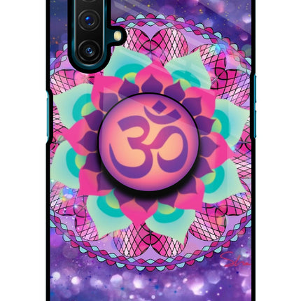 Om Purple Realme X3 Pop Case by Casekaro