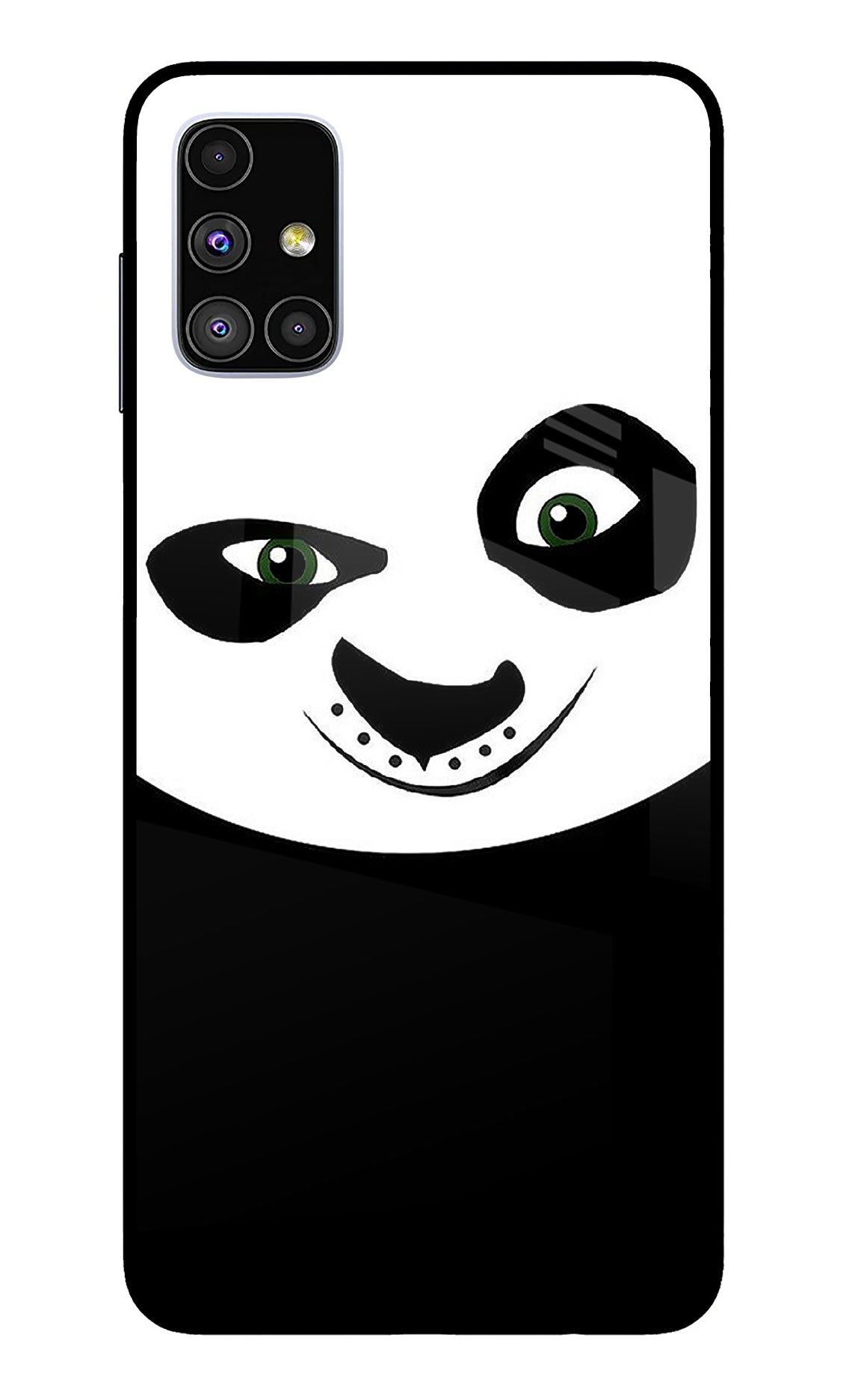 Panda Samsung M51 Glass Case