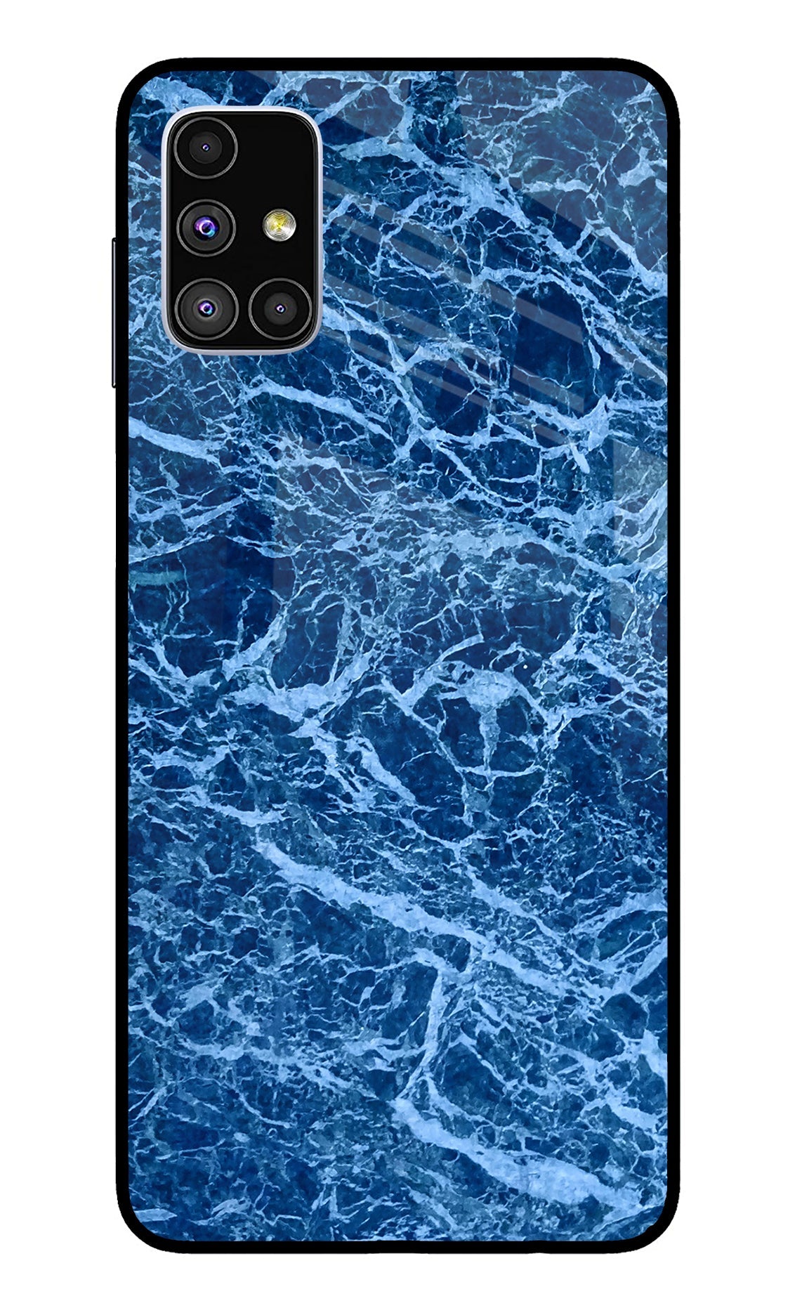 Blue Marble Samsung M51 Back Cover