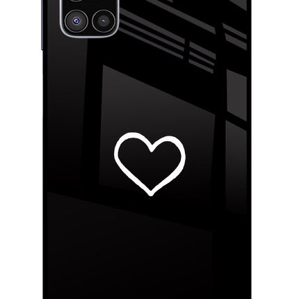 Heart Samsung M51 Glass Case