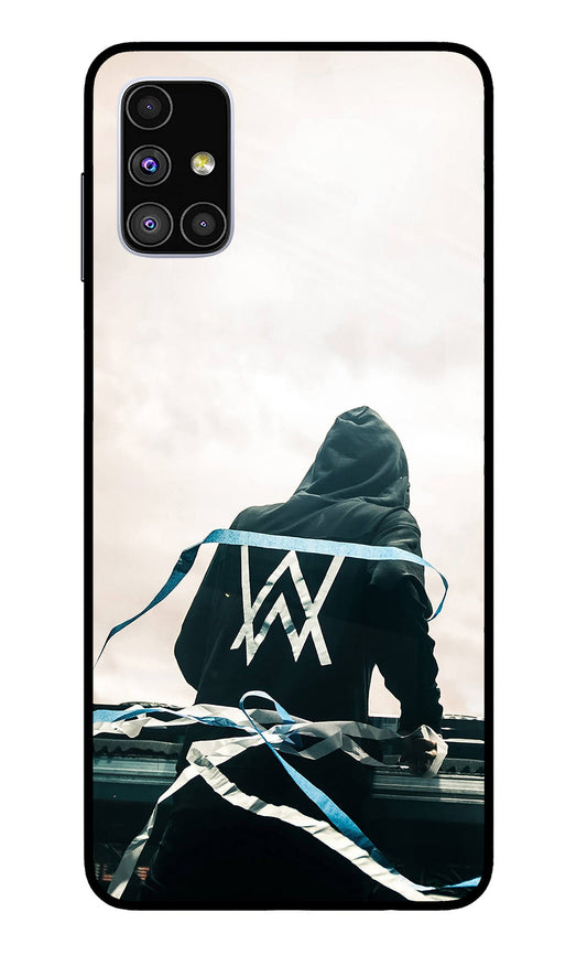 Alan Walker Samsung M51 Glass Case