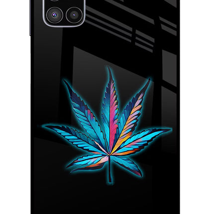 Weed Samsung M51 Glass Case