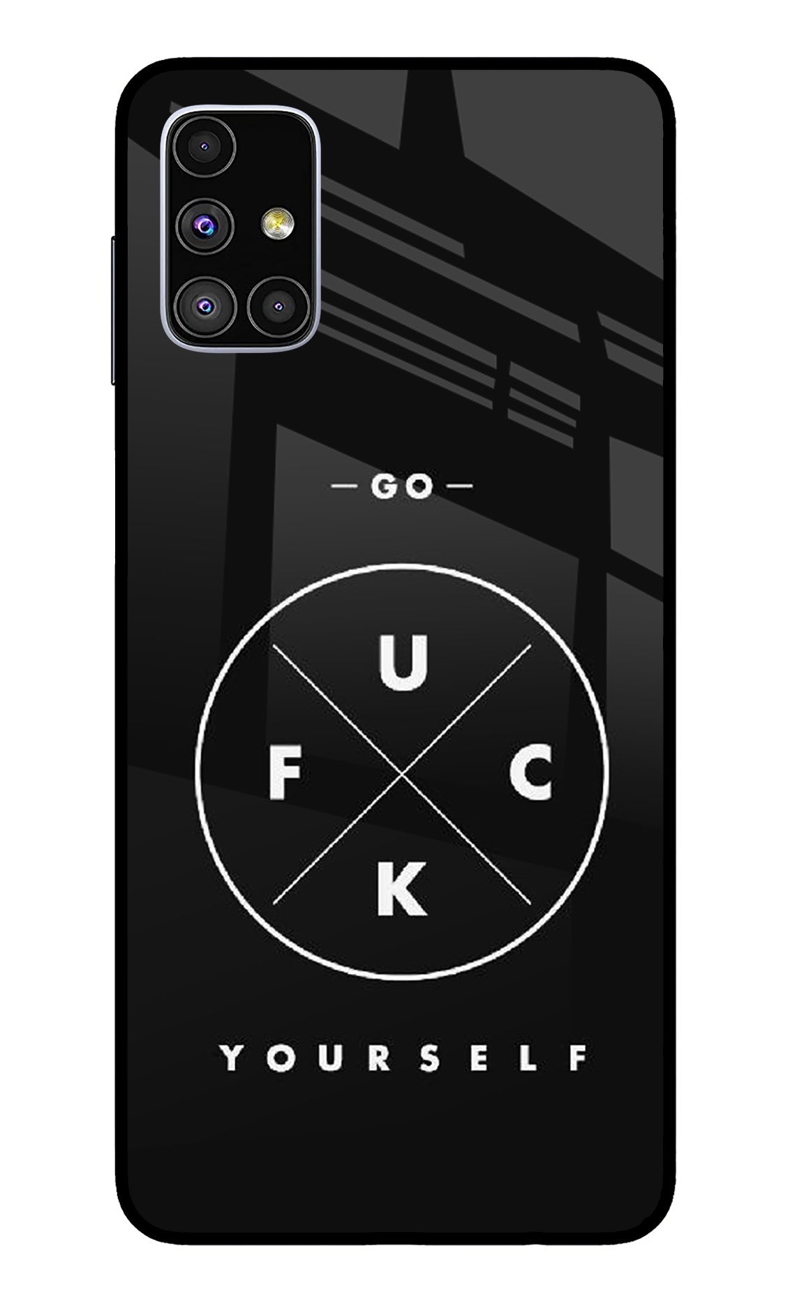 Go Fuck Yourself Samsung M51 Back Cover